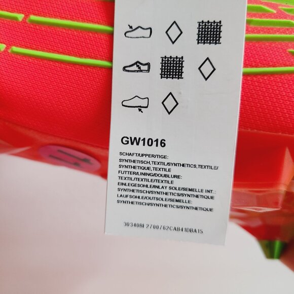 NEW Adidas Predator Edge.1 SG Soccer Cleats GW1016 Size 11 Solar Red main image 10